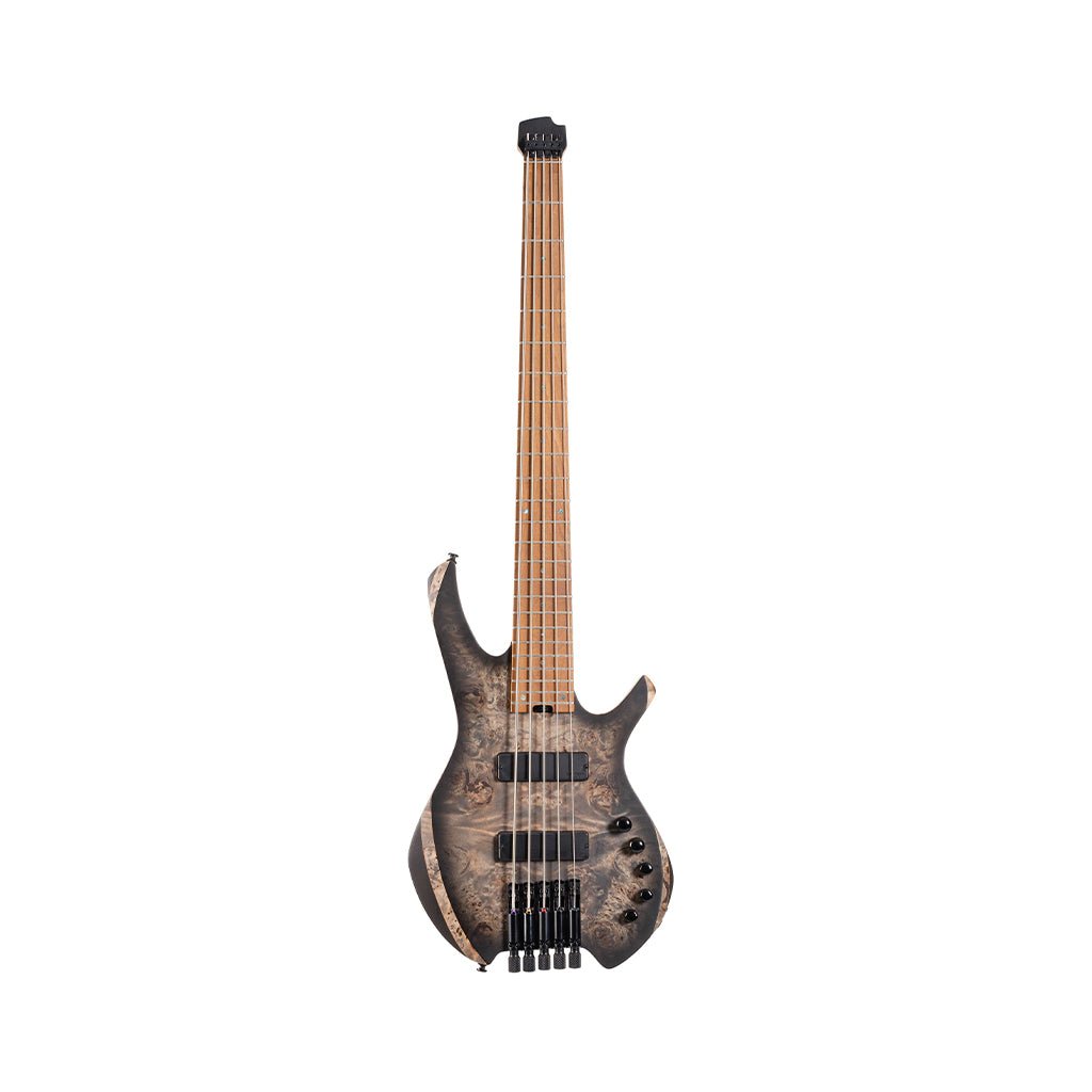 Cort Space 5 Bass w/Deluxe Gig Bag - Stardust Black Bass Guitars Sky Music
