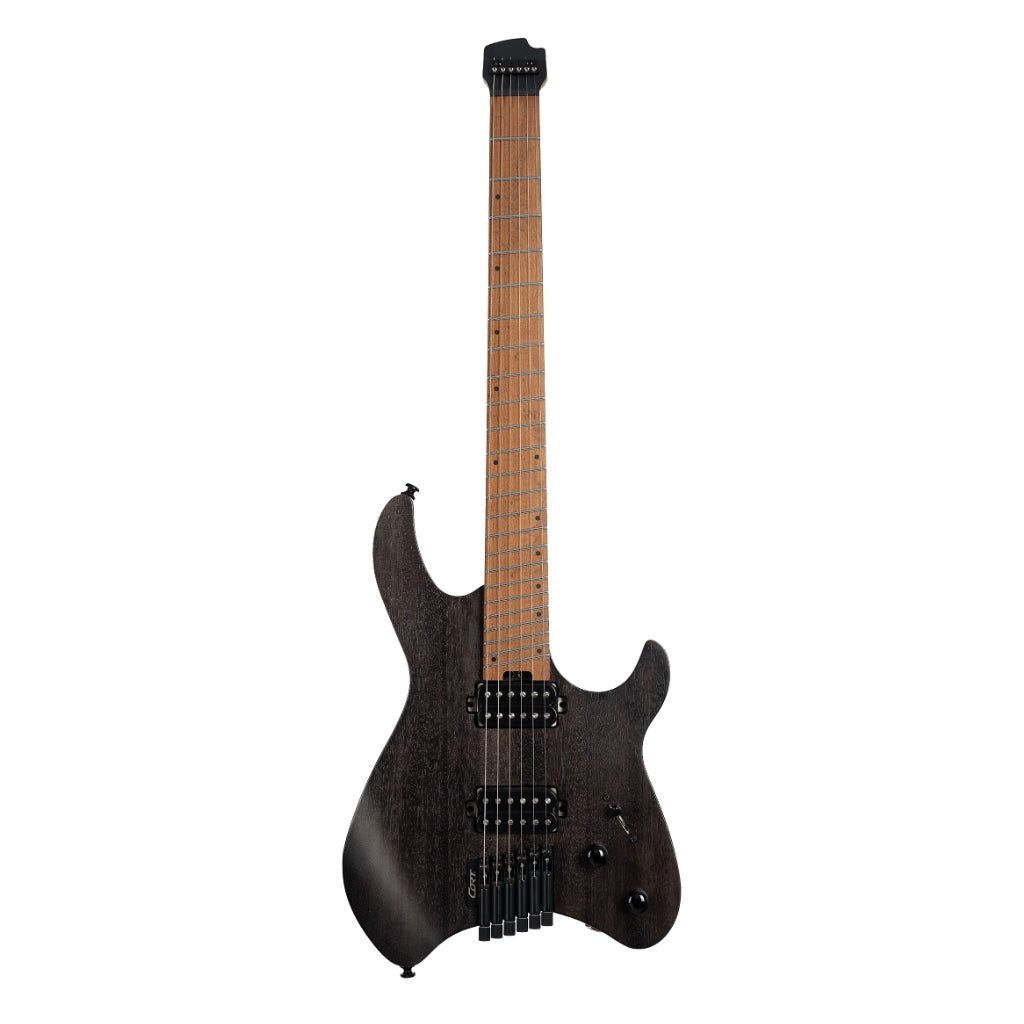 Cort Space G6MS Electric Guitar - Semi Gloss Trans Black Electric Guitars Sky Music