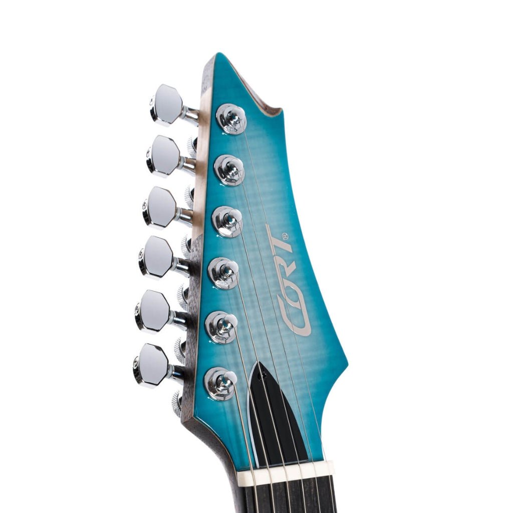 Cort X700 Duality II Electric Guitar - Polar Ice Burst Electric Guitars Sky Music