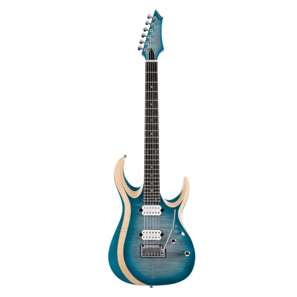 Cort X700 Duality II Electric Guitar - Polar Ice Burst Electric Guitars Sky Music