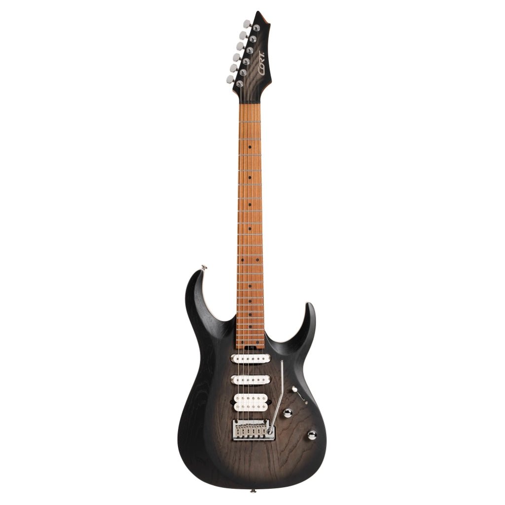 Cort X700 Triality Open Pore Black Burst with Bag Electric Guitars Sky Music