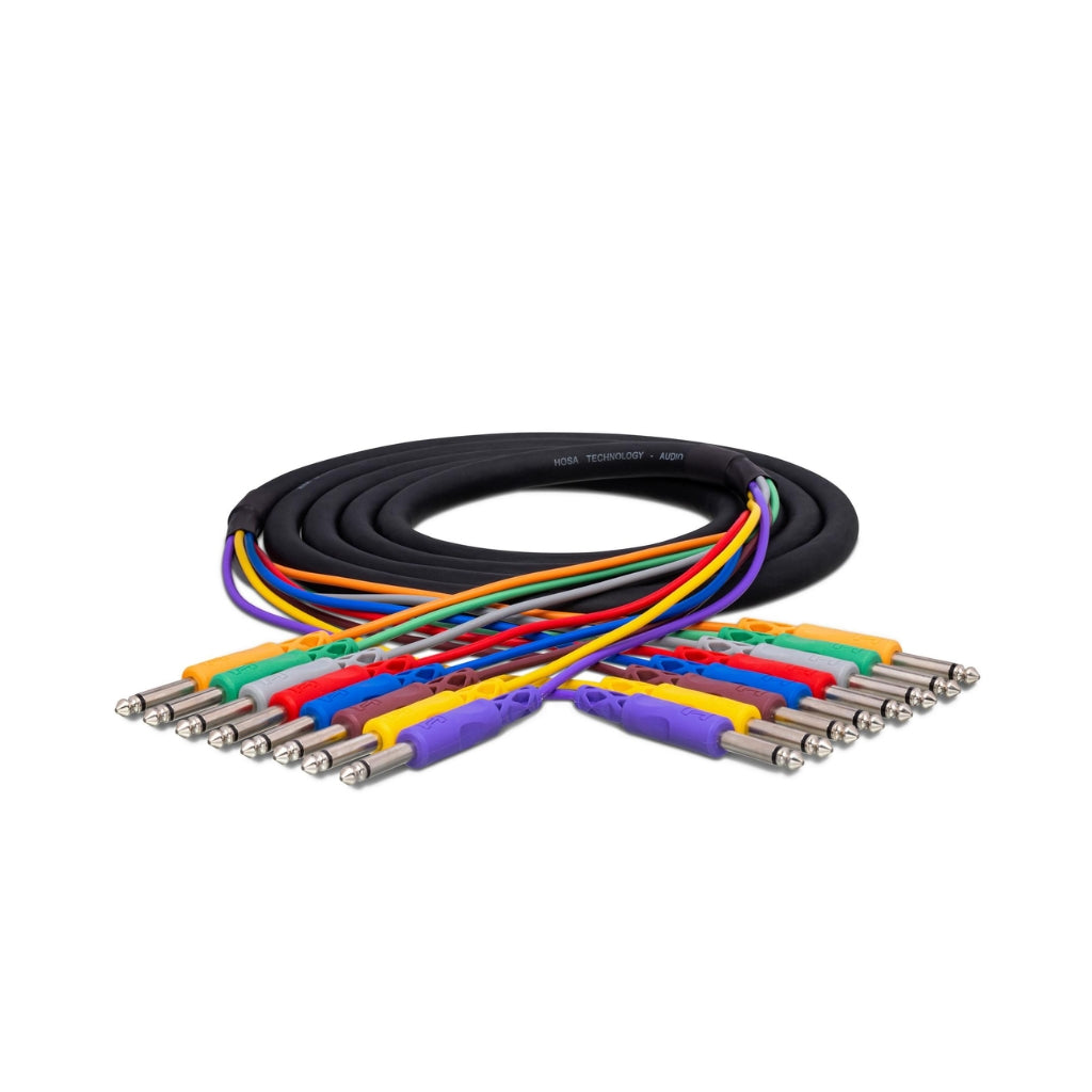 Hosa Technology - 1/4 in TS to Same - Unbalanced Snake Cable 1.5ft