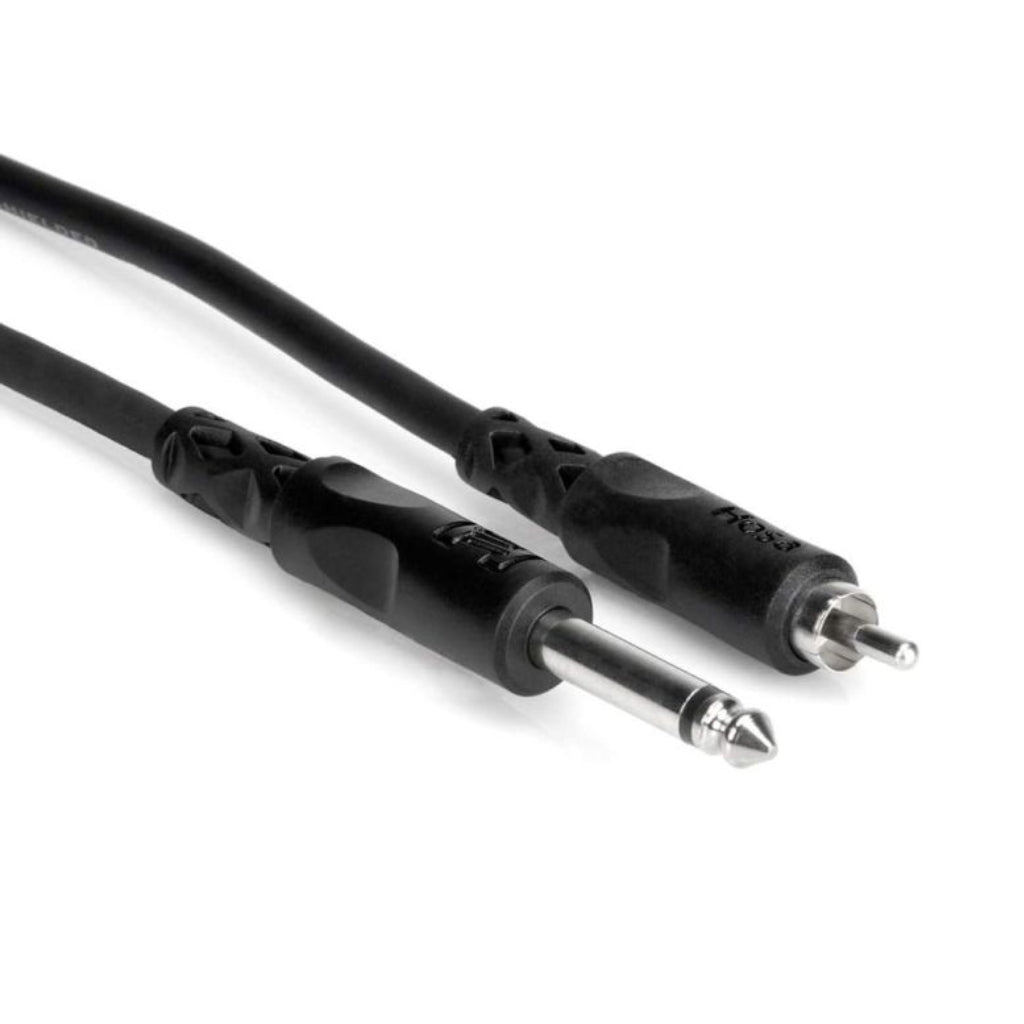 Hosa - 1/4 in TS to RCA - Unbalanced Interconnect 5ft