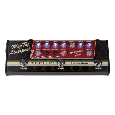 Tech 21 Character Plus Series Mop Top Liverpool Pedal