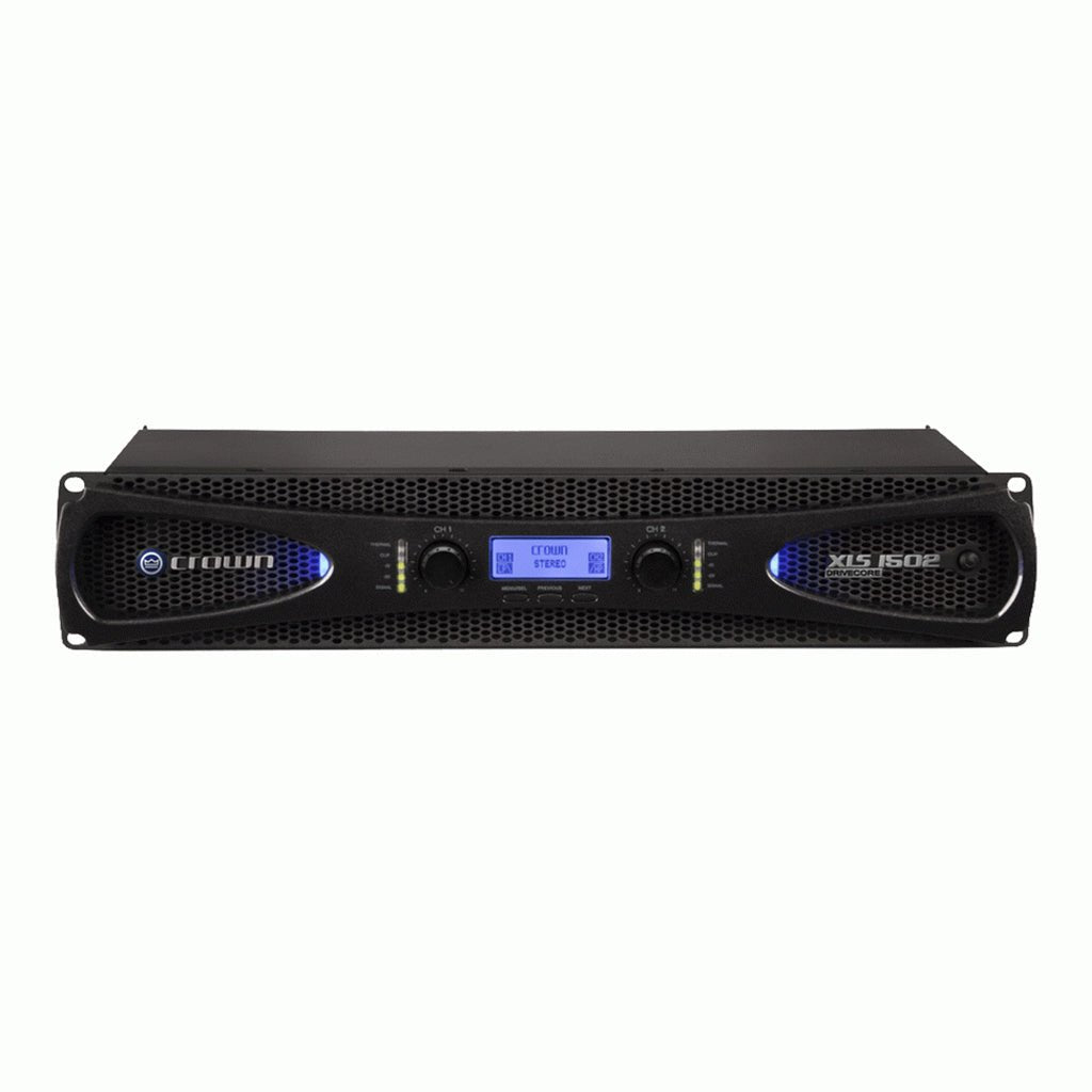 Crown XLS1502 2-Channel 525 Watt 4 Ohm Power Amp with DSP Control PA Systems & Speakers Sky Music