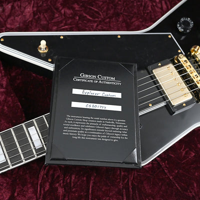 Gibson Custom Shop Explorer Custom - Ebony