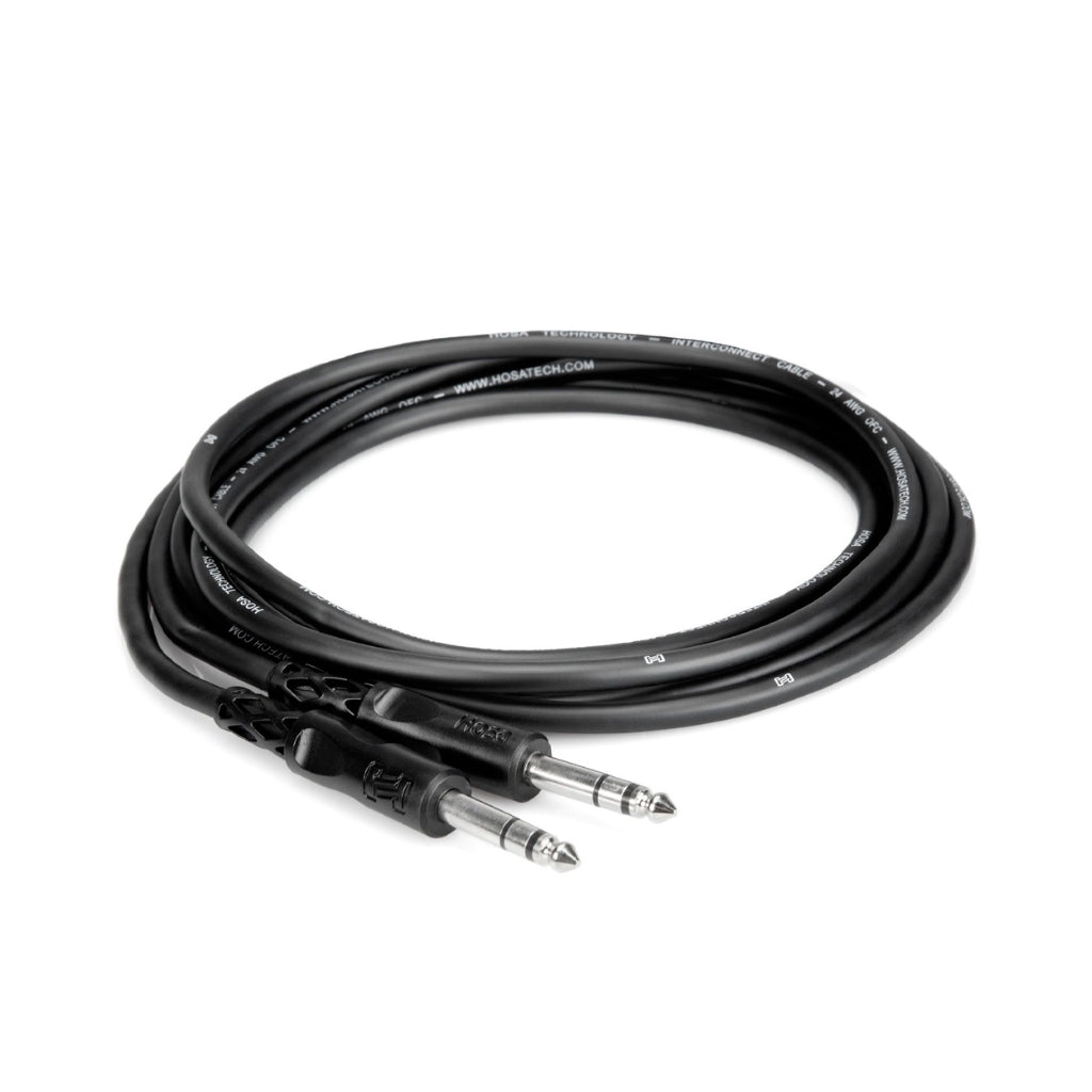 Hosa - 1/4" TRS to 1/4" TRS - Balanced Interconnect 3ft