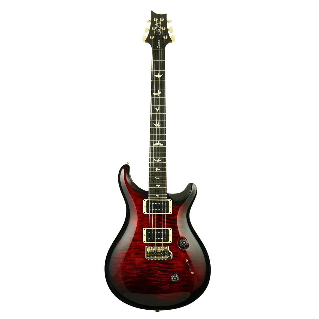 PRS Custom 24 Fire Smokeburst Pattern Thin Neck