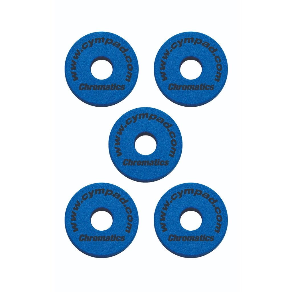 Cympad Chromatics Coloured Cymbal Washers - Blue Drum Accessories Sky Music