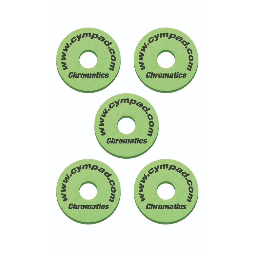 Cympad Chromatics Coloured Cymbal Washers - Green Drum Accessories Sky Music