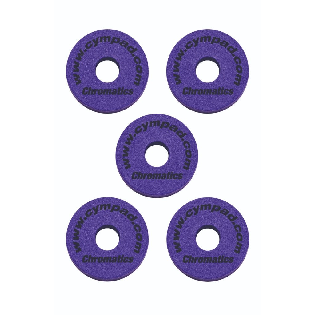 Cympad Chromatics Coloured Cymbal Washers - Purple Drum Accessories Sky Music