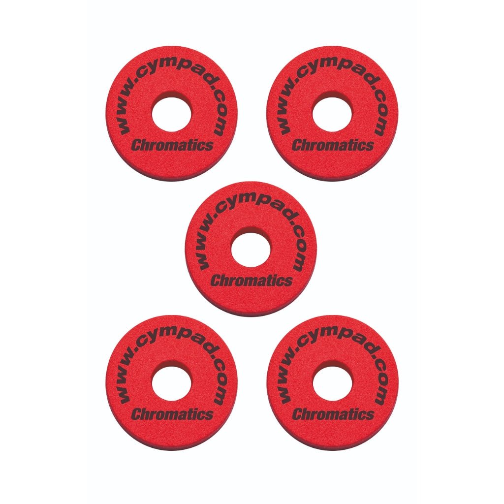 Cympad Chromatics Coloured Cymbal Washers - Red Drum Accessories Sky Music