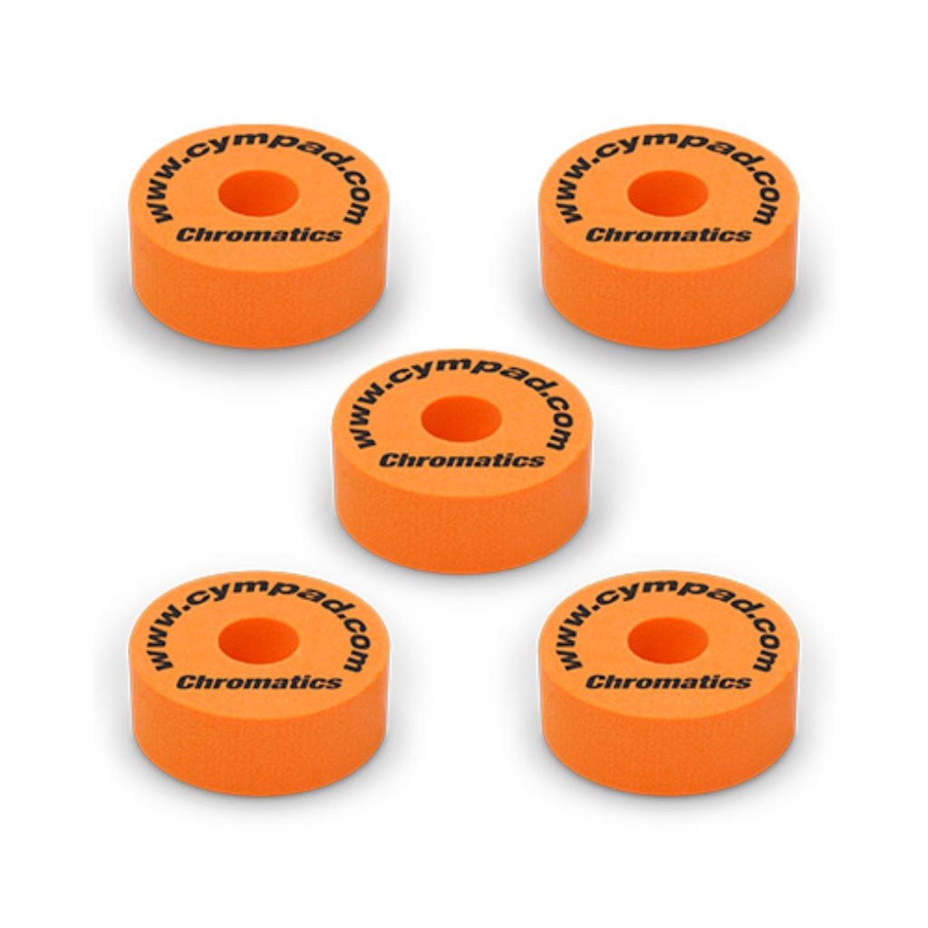 Cympad Chromatics Set 40mm/15mm (5 Pieces) - Orange Drum Accessories Sky Music