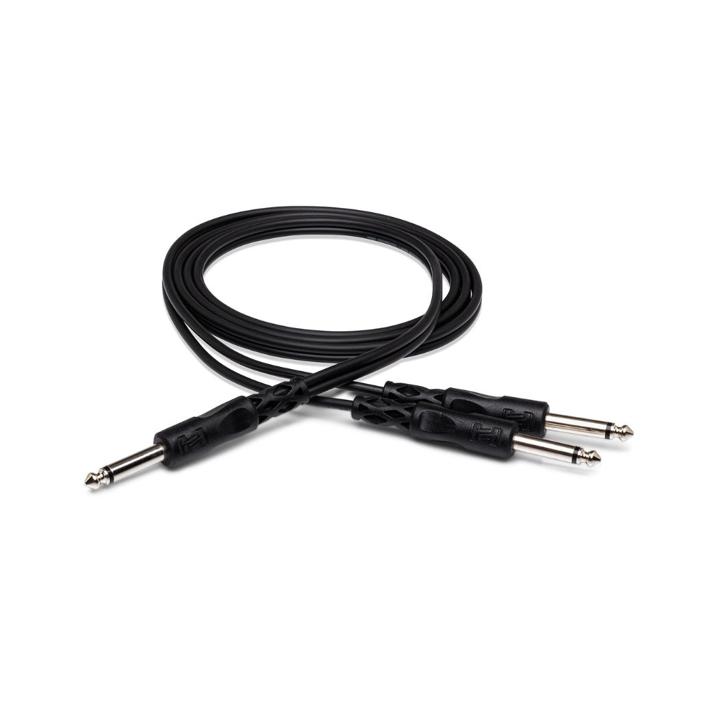 Hosa Technology - 1/4 in TS to Dual 1/4 in TS - Y Cable 3ft