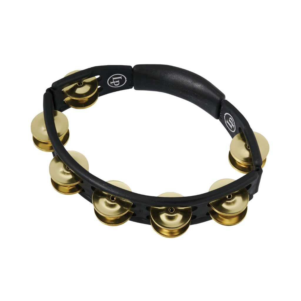 Latin Percussion LP170 Cyclops Handheld Tambourine w/Brass Jingles - Black