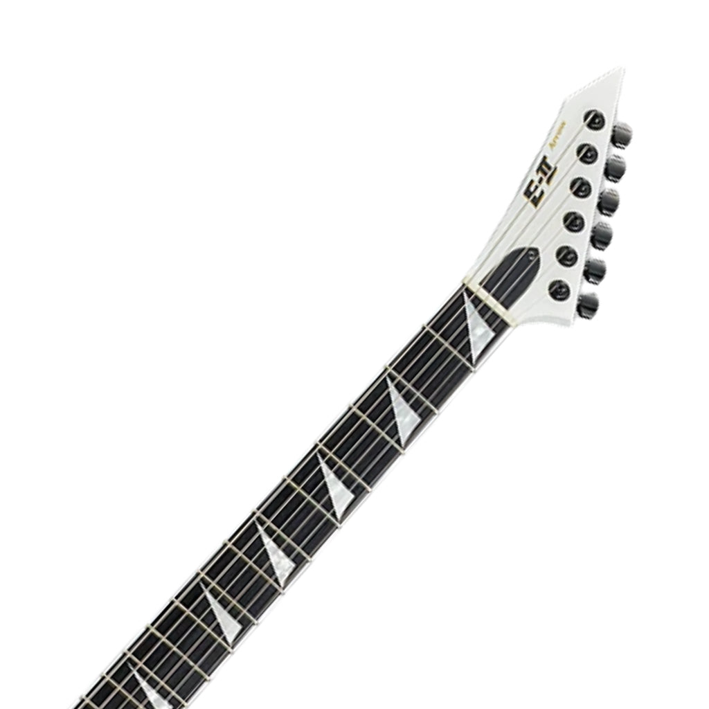 ESP E-II Arrow Neck Thru Electric Guitar w/Case - Snow White