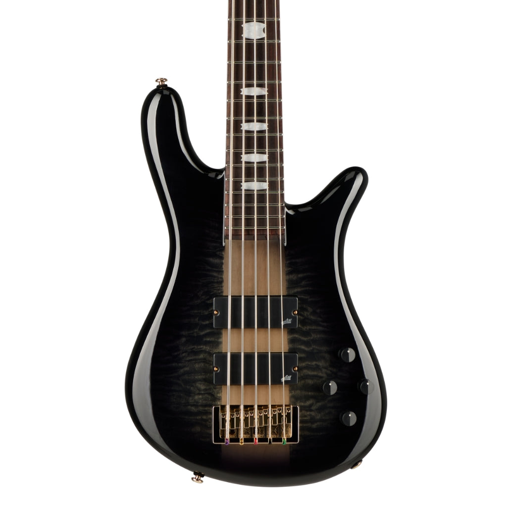 Spector - Icon NS-5 Neck Through Electric Bass Guitar - Black Stain