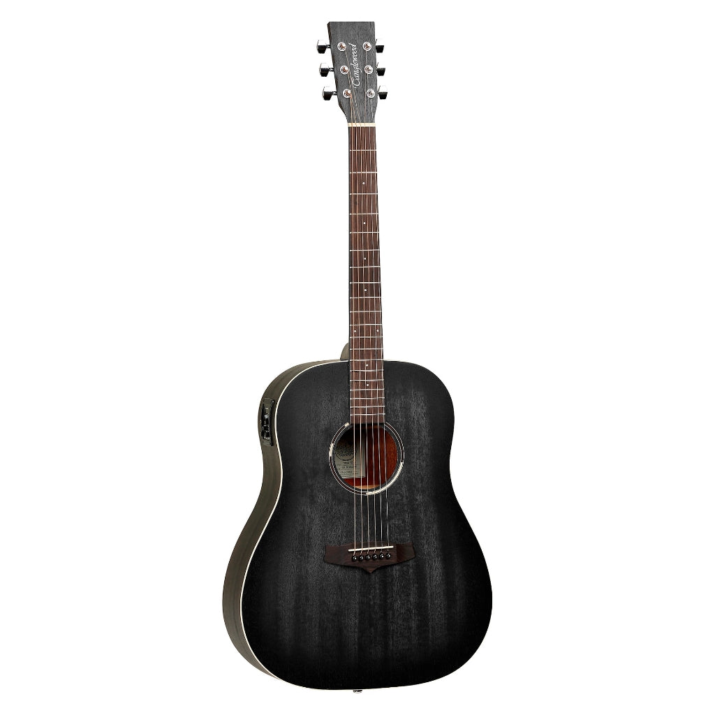 Tanglewood - TWBBO Blackbird Orchestra Acoustic-Electric Guitar - Smokestack Satin
