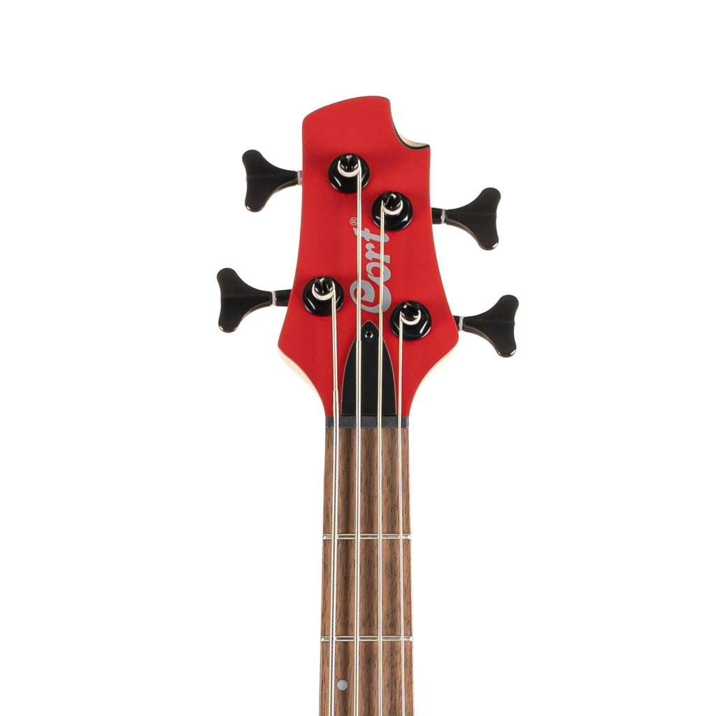 Cort - C4 Deluxe Bass Guitar - Candy Red