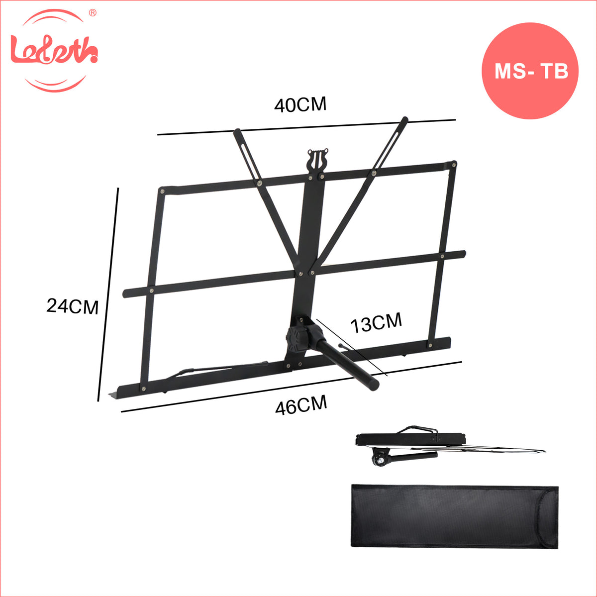 Lebeth Table Music Stand MS-TB