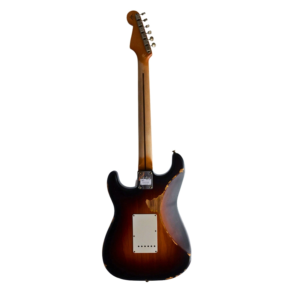 Fender Custom Shop - David Brown Masterbuilt Limited Edition 1954 Stratocaster Relic Electric Guitar - Wide-Fade 2-Color Sunburst