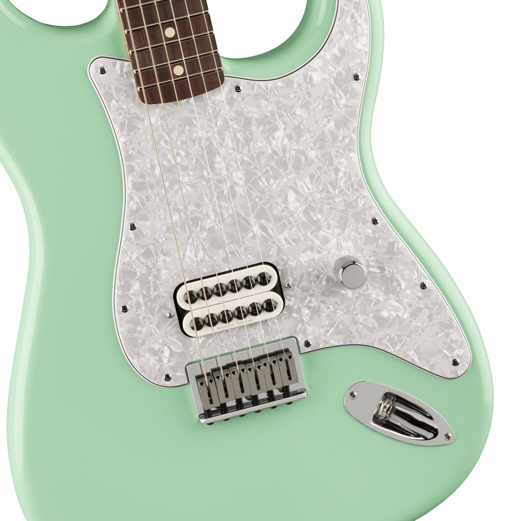 Fender - Tom DeLonge Stratocaster Electric Guitar - Surf Green, Rosewood Fingerboard