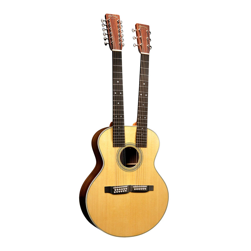 Martin Grand J-28E DN Grand Jumbo Double Neck Guitar - Natural