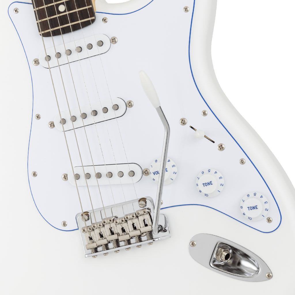Fender Made in Japan Limited Hybrid II Stratocaster Blanc Rosewood Fingerboard - White