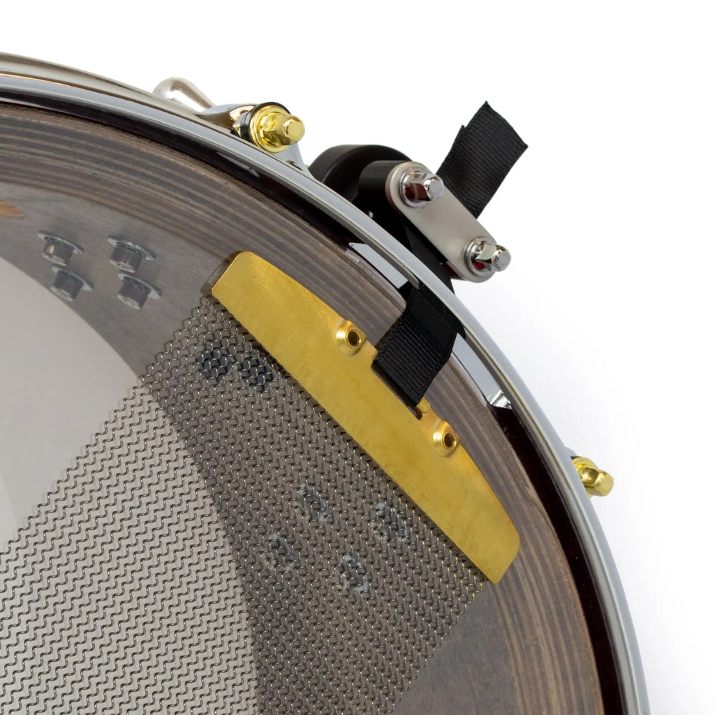 SJC Custom Drums XXV Anniversary 6.5x14" 25Ply Maple - Turquoise Glass Glitter