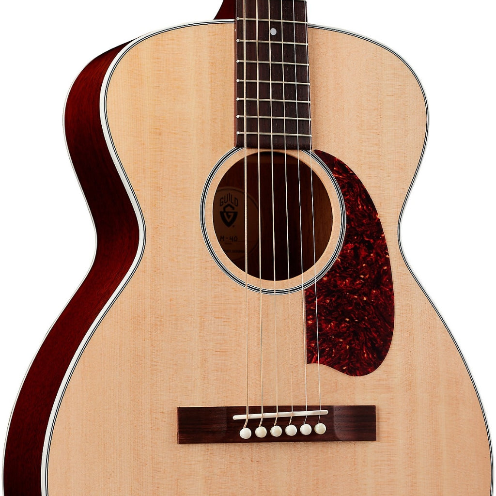 Guild - M-40 Standard Acoustic-Electric Guitar - Natural