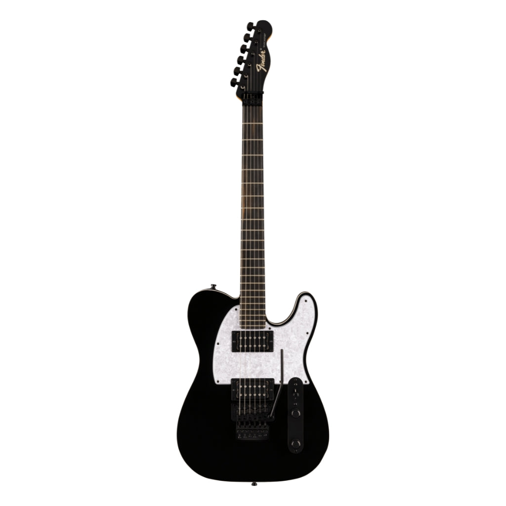 Fender - Limited Edition Player Fusion Telecaster HH Floyd Rose Electric Guitar - Black, Ebony Fingerboard