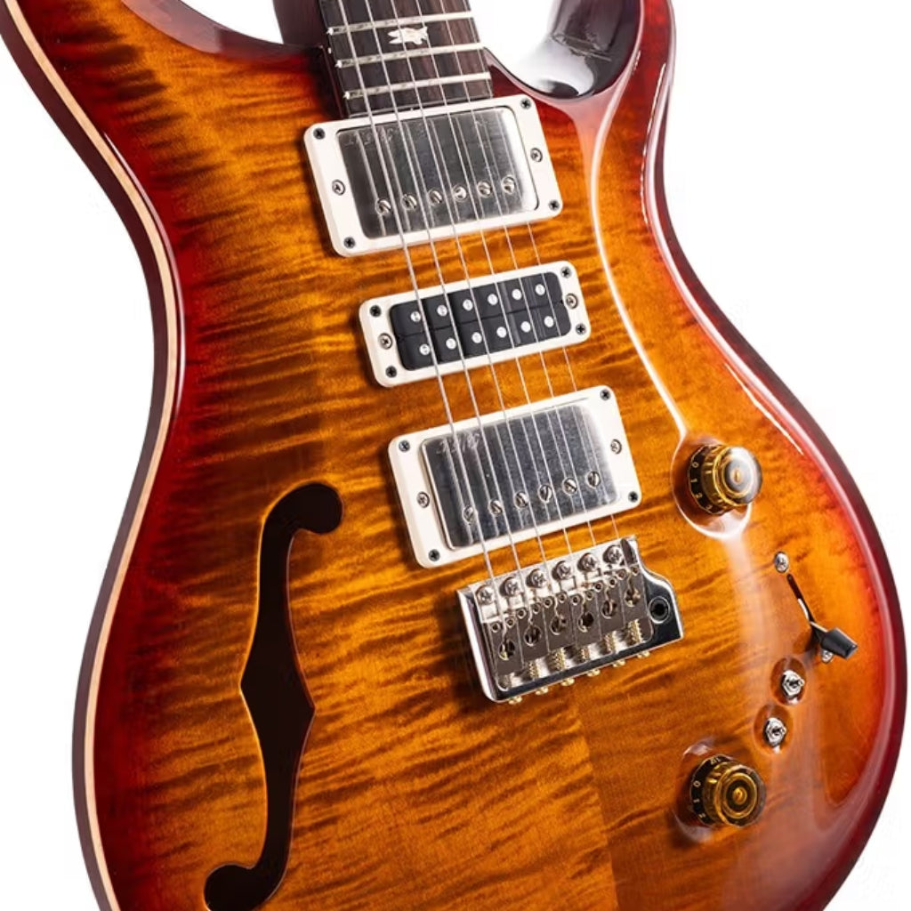 PRS - Special Semi-Hollow Electric Guitar - Dark Cherry Sunburst