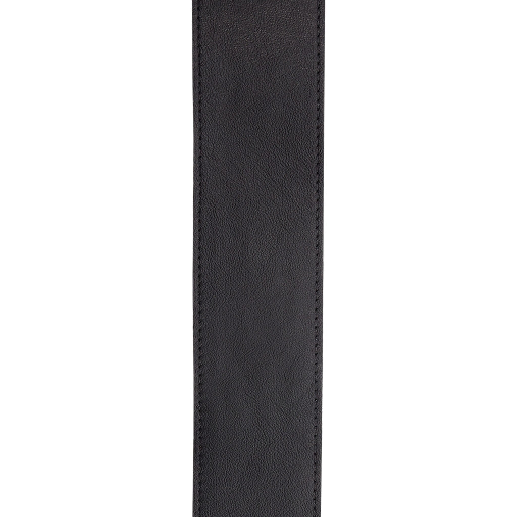 D'Addario Comfort Leather Auto Lock Guitar Strap - Black Guitar Straps Sky Music