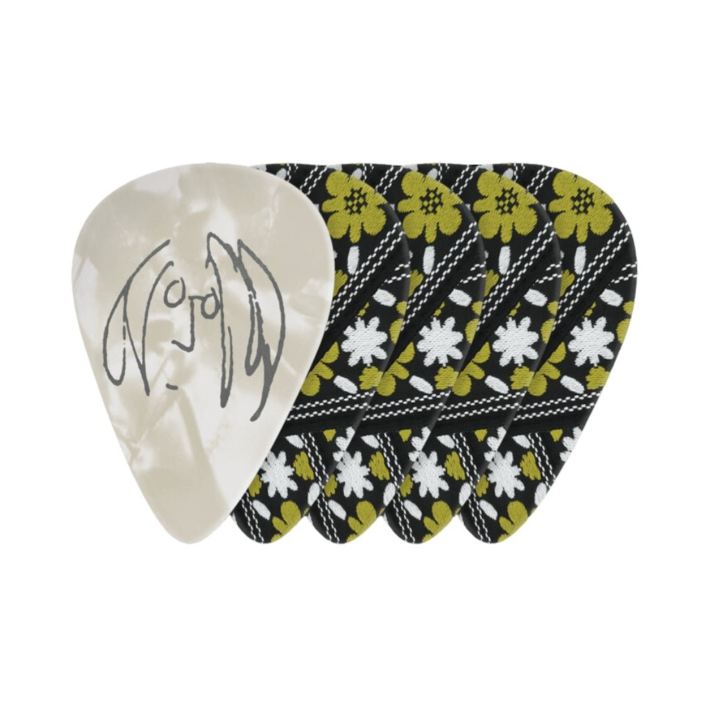 D'Addario John Lennon Rooftop Guitar Picks - Medium Gauge (.70mm) 10-Pack Guitar Picks Sky Music