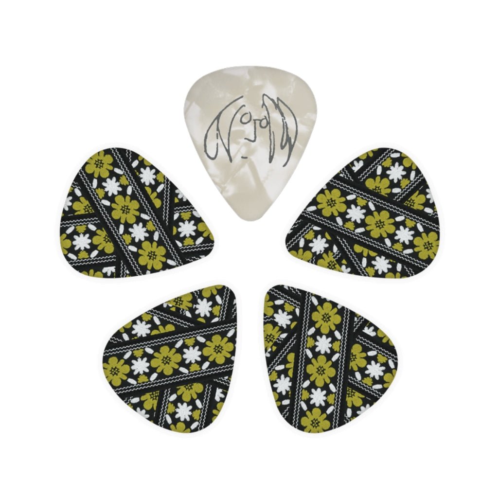D'Addario John Lennon Rooftop Guitar Picks - Medium Gauge (.70mm) 10-Pack Guitar Picks Sky Music