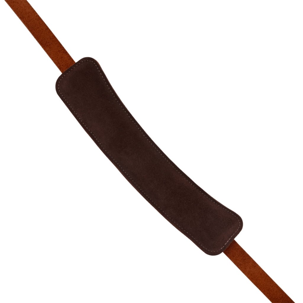 D'Addario John Lennon Signature Strap - Brown Leather w/Pad Guitar Straps Sky Music