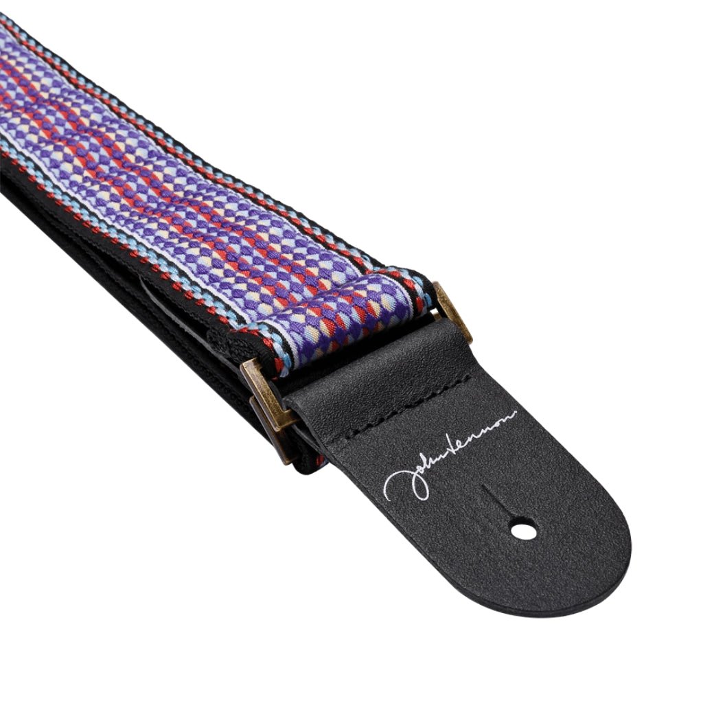 D'Addario John Lennon Signature Strap - Live in NYC Jacquard Guitar Straps Sky Music