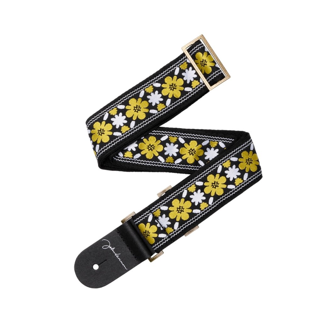 D'Addario John Lennon Signature Strap - Rooftop Jacquard Guitar Straps Sky Music