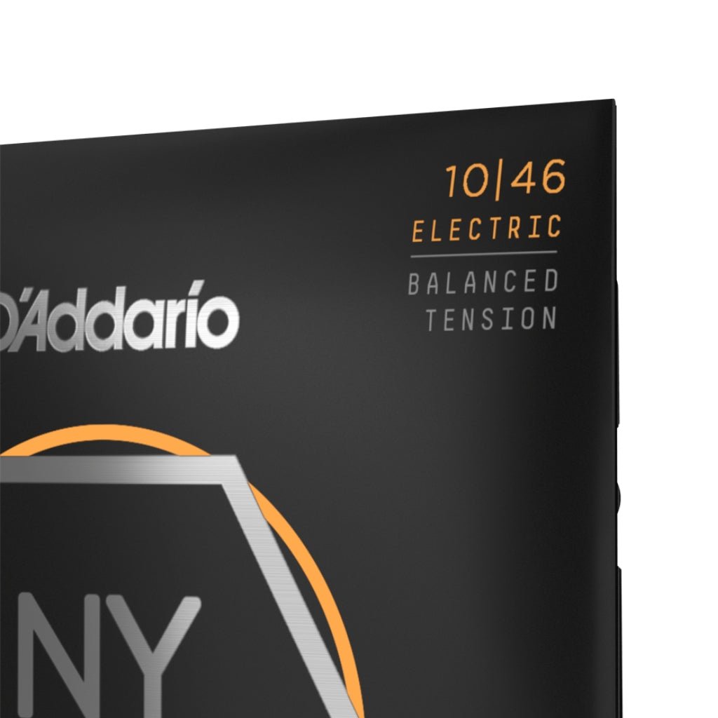 D'Addario NYXL1046BT NYXL Nickel Wound Electric Guitar Strings - .010-.046 Balanced Tension Regular Light Guitar Strings Sky Music