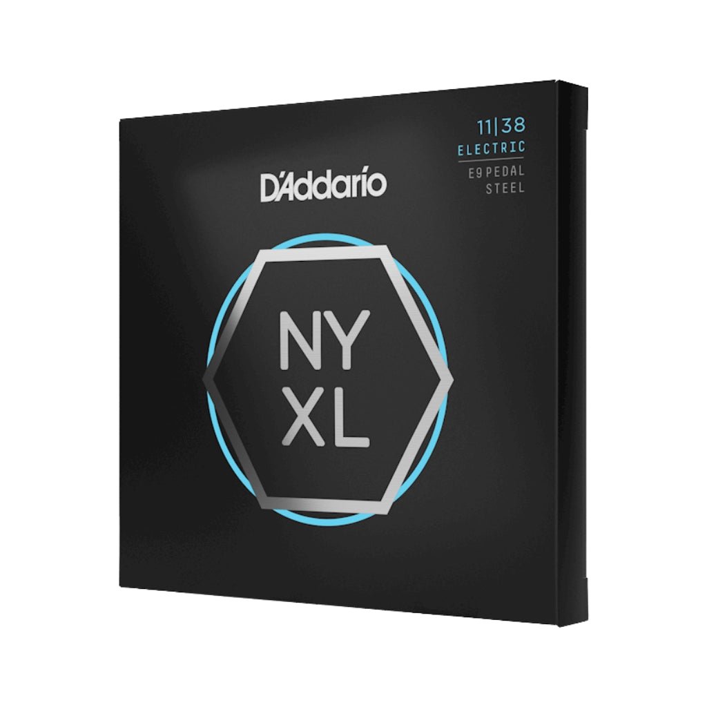 D'Addario NYXL1138PS NYXL Nickel Wound Electric Guitar Strings for E9th Pedal Steel -.011-.038 Regular Light Guitar Strings Sky Music