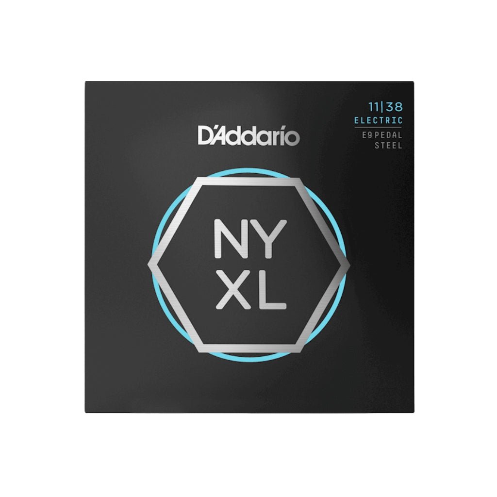 D'Addario NYXL1138PS NYXL Nickel Wound Electric Guitar Strings for E9th Pedal Steel -.011-.038 Regular Light Guitar Strings Sky Music