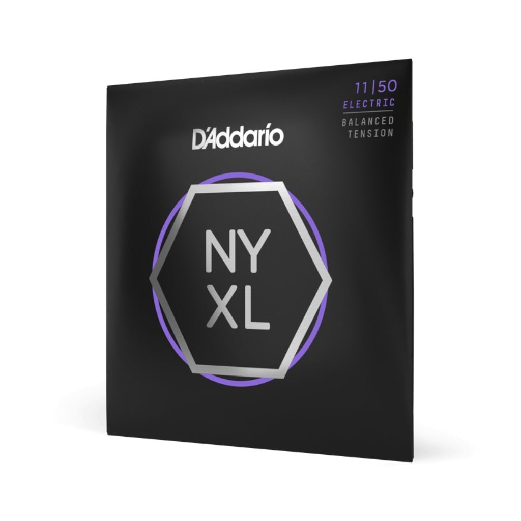 D'Addario NYXL1150BT NYXL Nickel Wound Electric Guitar Strings - .011-.050 Balanced Tension Medium Guitar Strings Sky Music