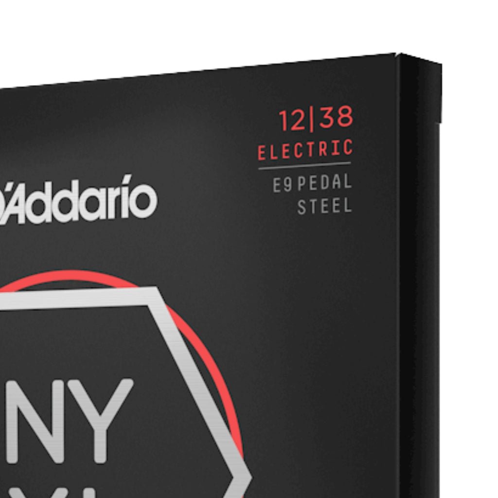 D'Addario NYXL1238PS NYXL Nickel Wound Strings for E9th Pedal Steel - .012-.038, Custom Medium Guitar Strings Sky Music