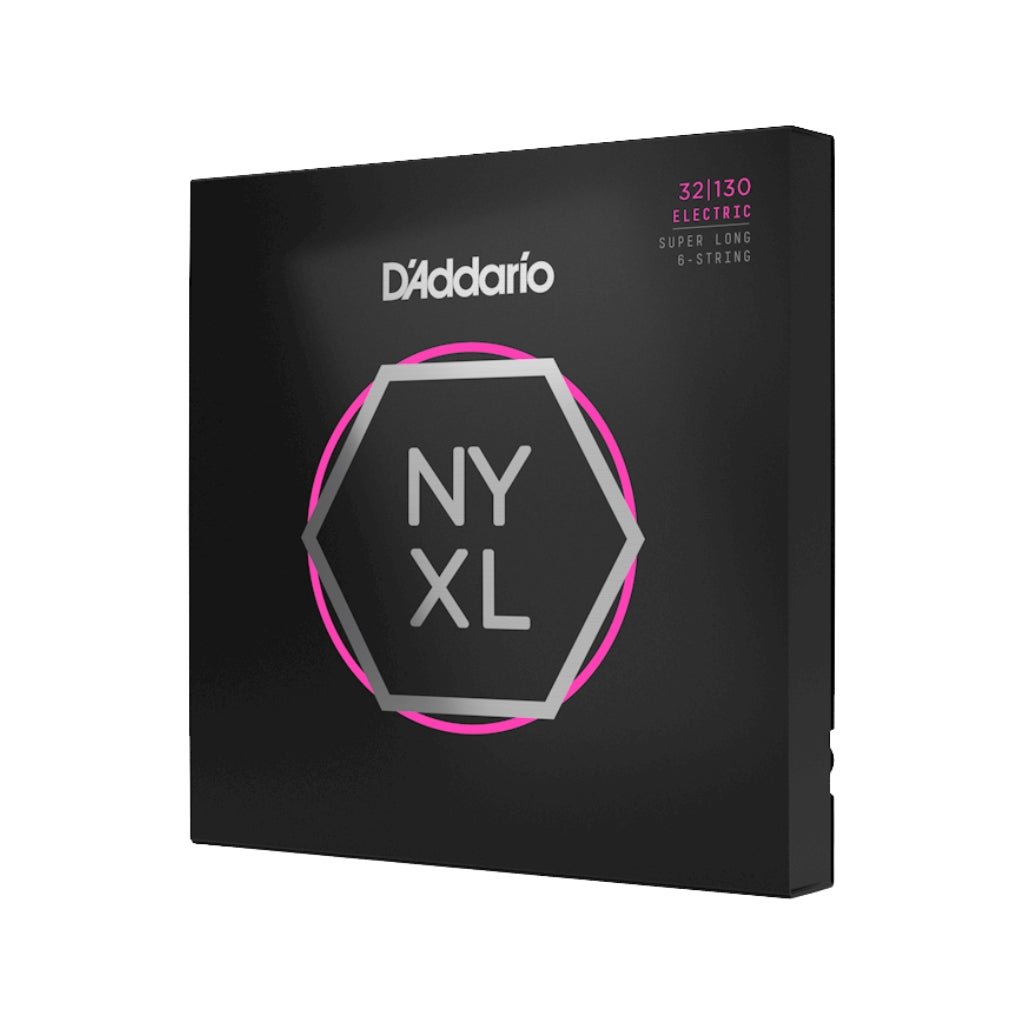 D'Addario NYXL32130SL NYXL Super Long 6-string Bass Strings - .032-.130 Guitar Strings Sky Music