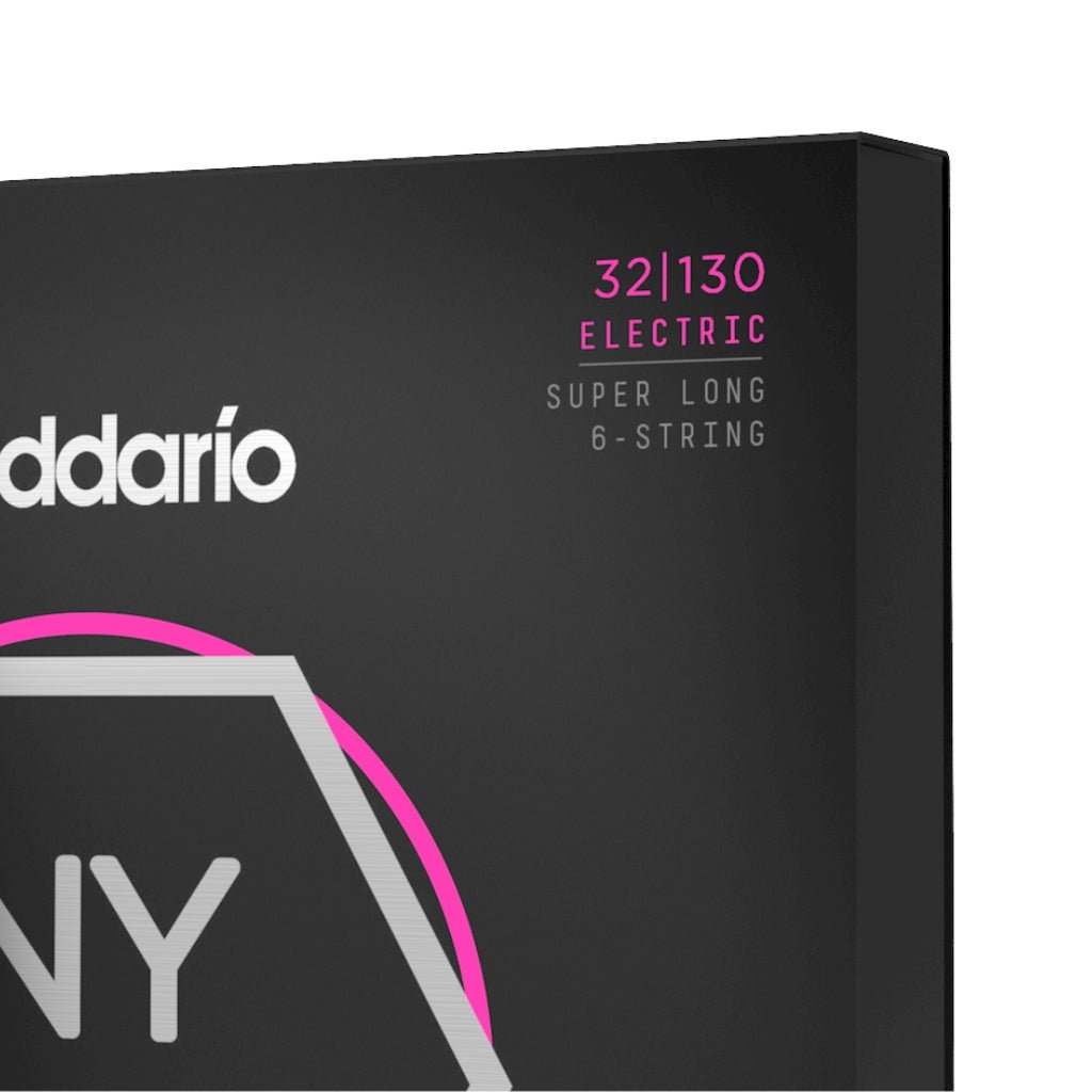 D'Addario NYXL32130SL NYXL Super Long 6-string Bass Strings - .032-.130 Guitar Strings Sky Music