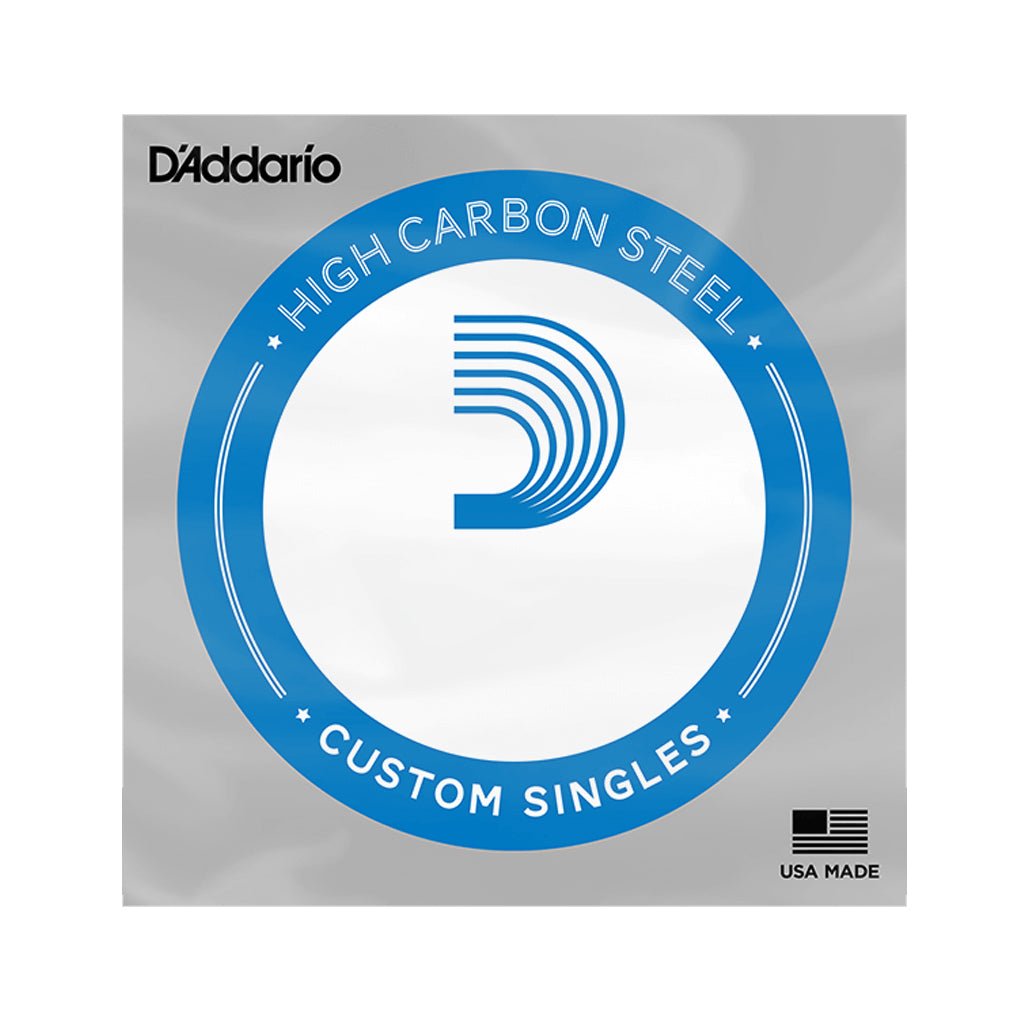 D'Addario - PL012 - Single Plain Steel .012 String Fretted Instrument Strings Sky Music