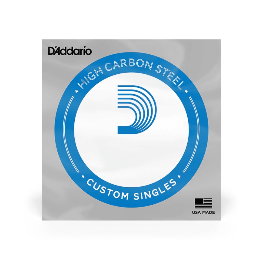 D'Addario - PL020 - Single Plain Steel .020 String - Electric/Acoustic Guitar Strings Fretted Instrument Strings Sky Music