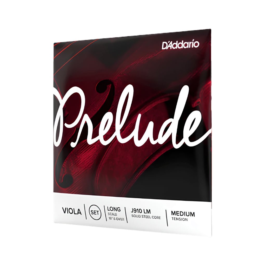 D'Addario Prelude Viola String Set Long Scale - Medium Tension Orchestral Strings Sky Music
