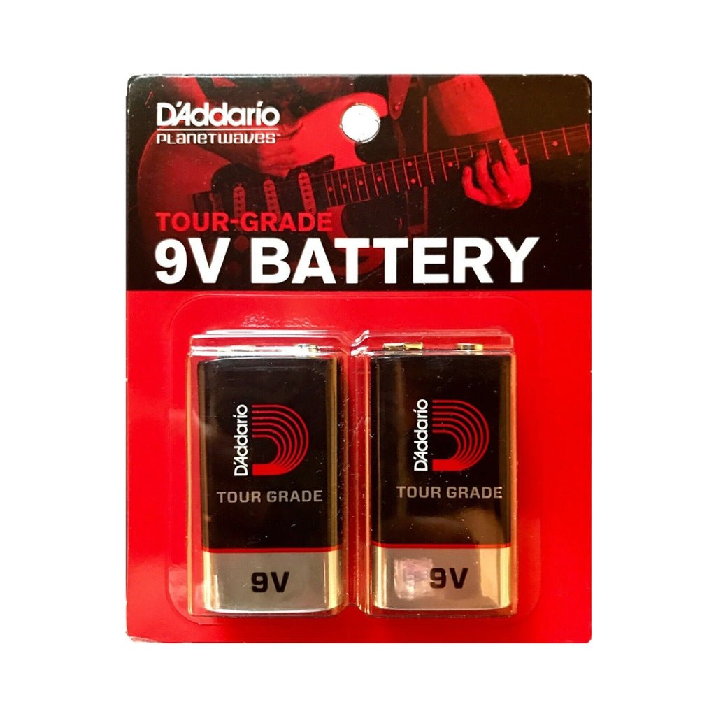 D'Addario PW-9V-02 - 9v Battery 2 Pack Power Sky Music