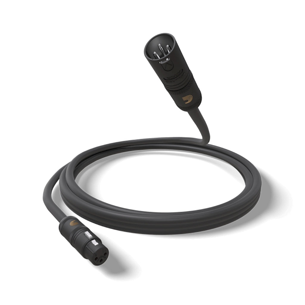 D'Addario PW-AMSM-10 American Stage XLR to XLR Cable - 10ft Audio Cables Sky Music